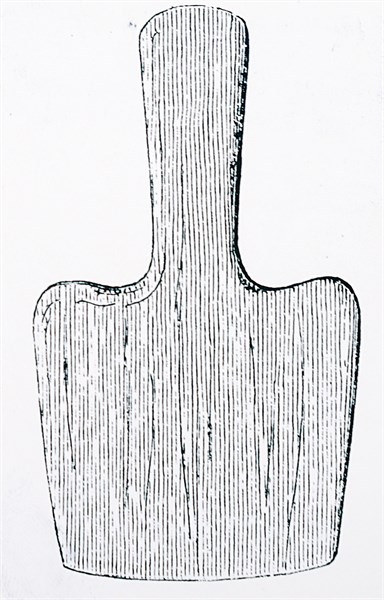 Wooden butter spade