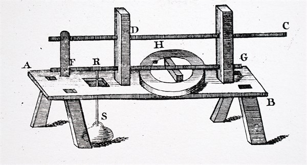 A cheese press