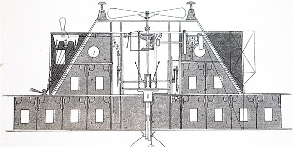 A design for a German flying machine