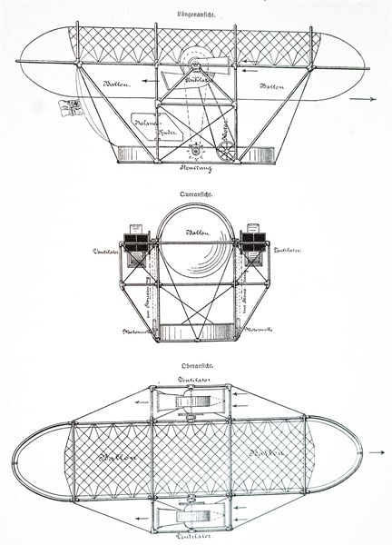 Design for a German Air-Balloon