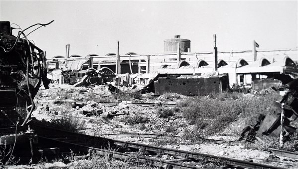 Destruction at Trappes, 1944