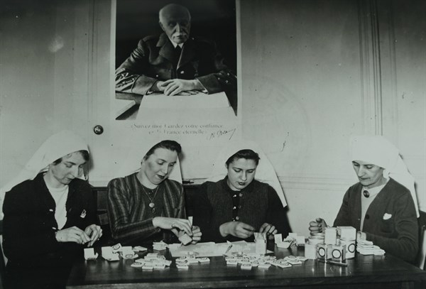Vichy French nurses, 1941
