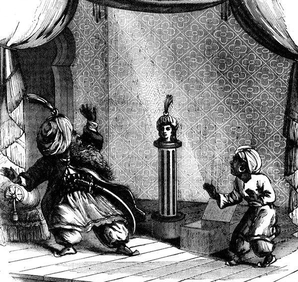 Engraving titled 'Bluebeard's Closet'
