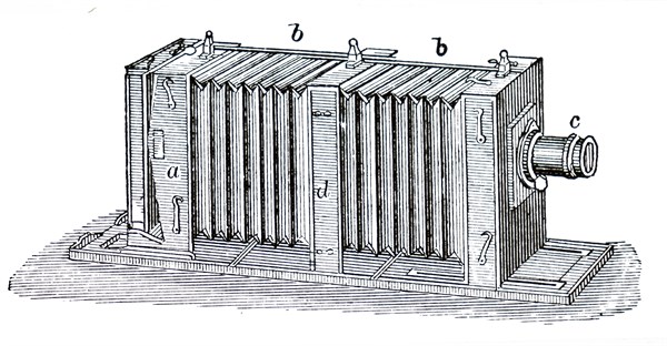 A bellows camera