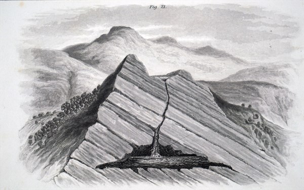 Engraving titled 'Hydrostatic Paradox'
