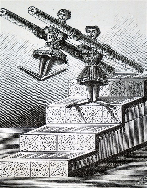 A toy known as 'automatic puppets'