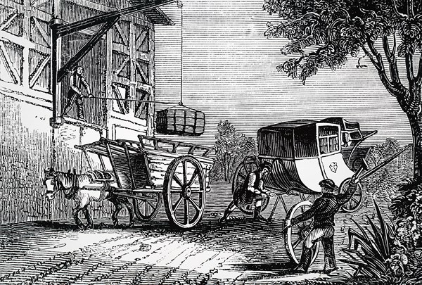An illustration of mechanical forces