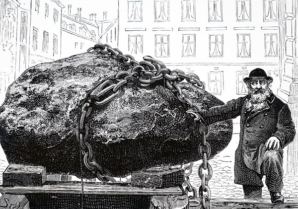 A meteorite found by Adolf Erik Nordenskiöld