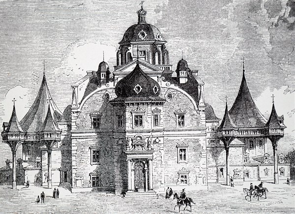 Tycho Brahe's Observatory in Uraniborg, a school in Sweden