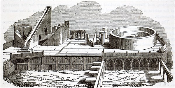 Jai Singh II's observatory in Delhi, Indian