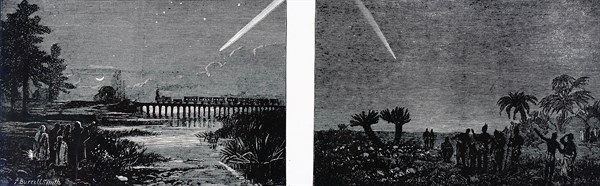 The Great Comet of1882 seen from India