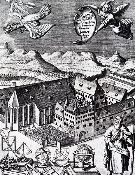 Observations from the Johannes Hevelius's observatory at Gansk