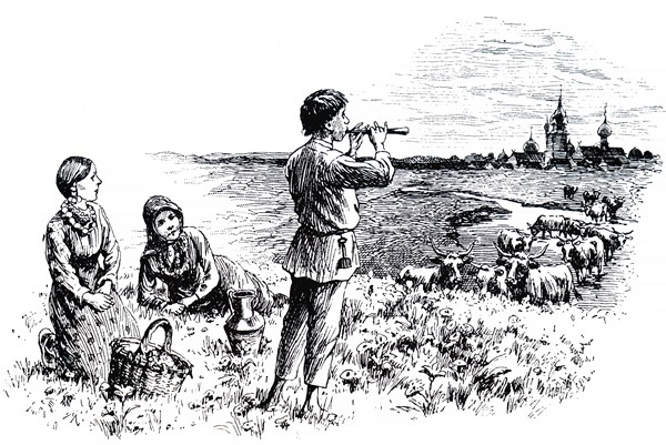 A Russian orphan hired out by the state to herd geese, sheep, and cattle