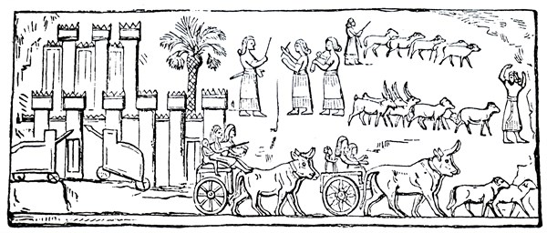 The evacuation of an Assyrian city