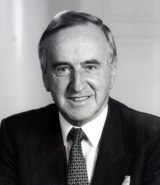 Photographic portrait of Albert Reynolds