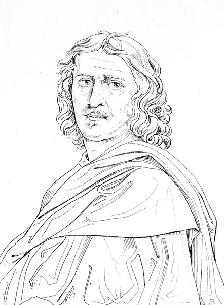Portrait of Nicolas Poussin