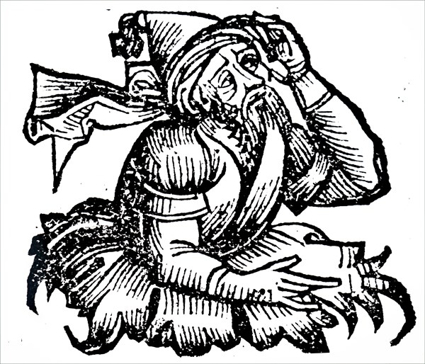 Engraving depicting Parmenides