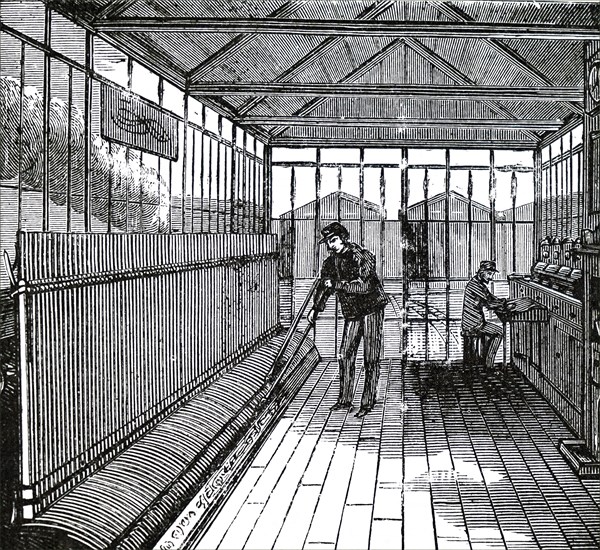 A typical signal box