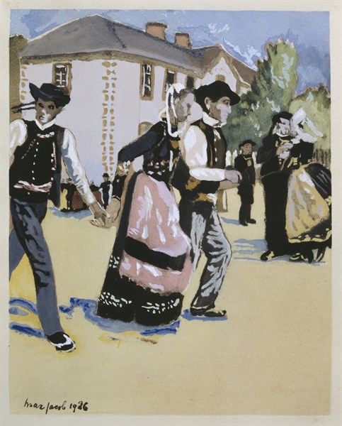 The Coast, painted in 1927, by Max Jacob