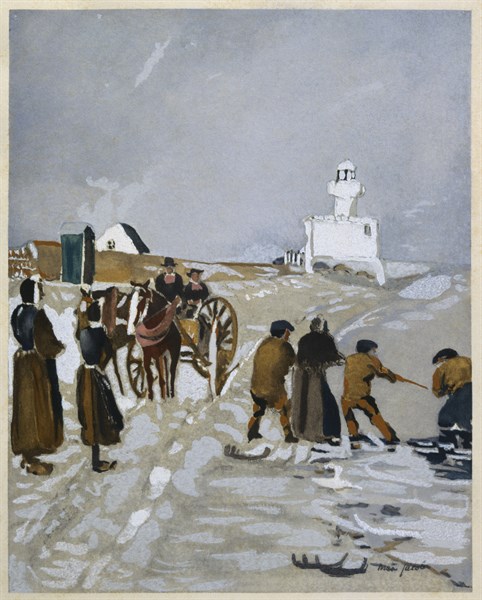The Coast, painted in 1927, by Max Jacob