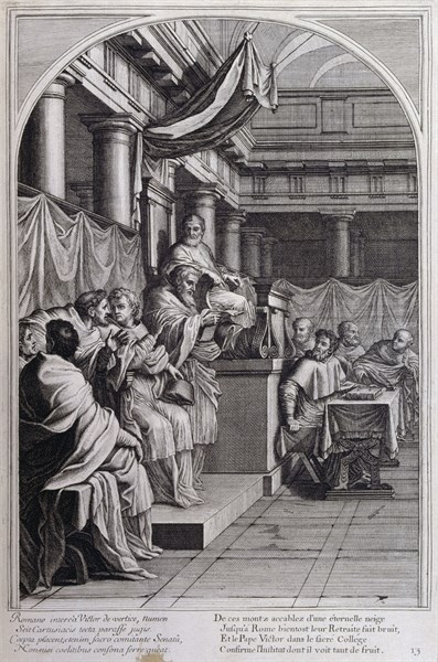 Illustration from 'La vie de St Bruno, fondateur de l'ordre des Chartreux' Paris 1660