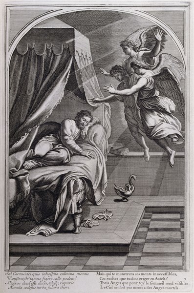 Illustration from 'La vie de St Bruno, fondateur de l'ordre des Chartreux' Paris 1660