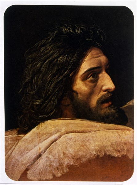 St John the BaptiSt oil painting on canvas, by the Russian painter Alexander Andreyevich Ivanov