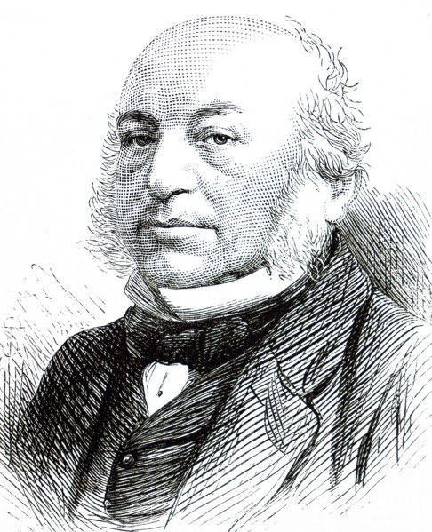 Portrait of Sir Anthony Rothschild, 1st Baronet (1810-1876) a British financier and a member of the