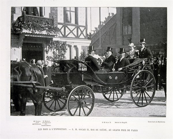 Photograph taken during the Exposition Universelle (World Fair) Paris, 1900