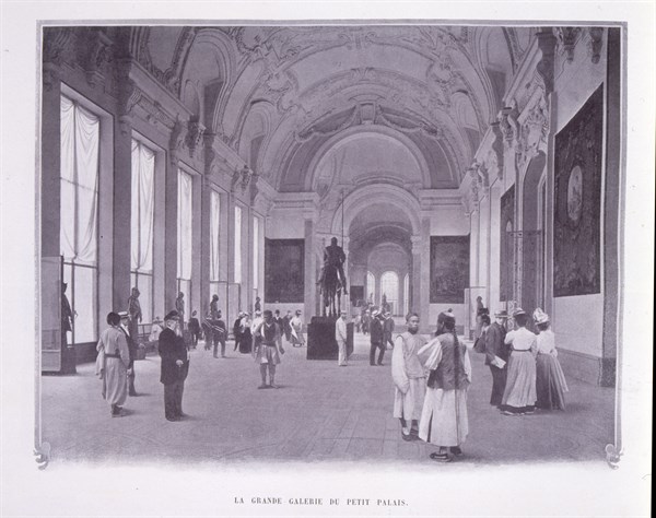 Photograph taken during the Exposition Universelle (World Fair) Paris, 1900