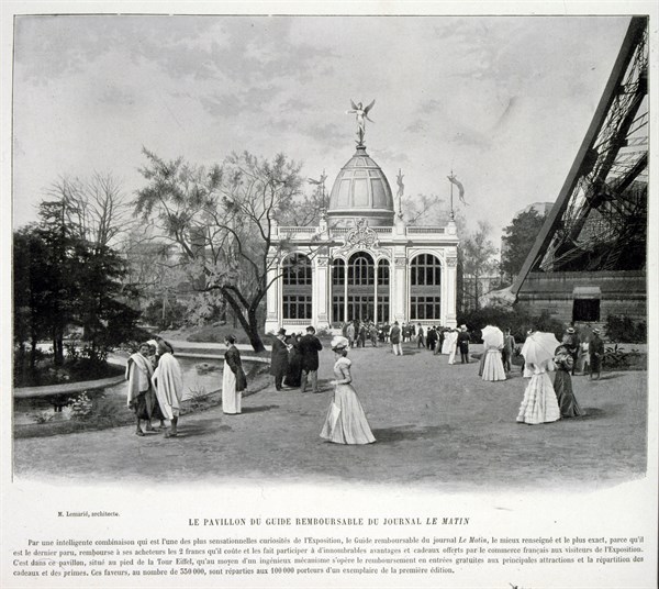 Photograph taken during the Exposition Universelle (World Fair) Paris, 1900