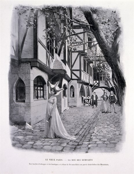 Photograph taken during the Exposition Universelle (World Fair) Paris, 1900