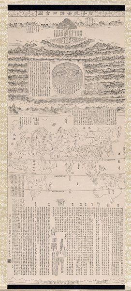 Buddhist geography maps