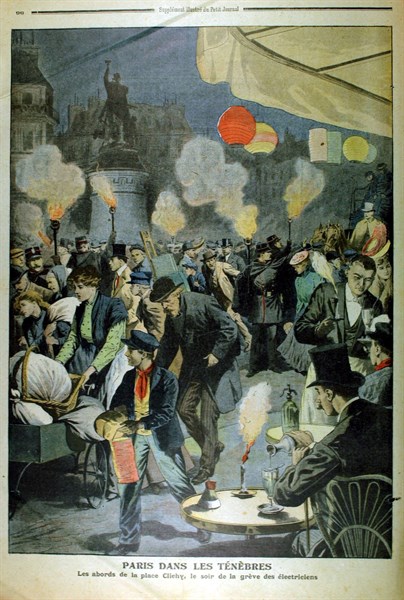 Paris, les abords de la place Clichy