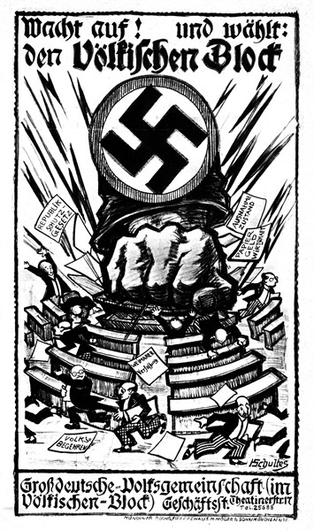 Electoral propaganda poster
