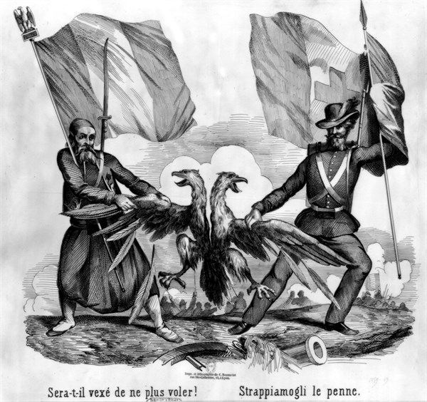 Propaganda against Austria, Italian Expedition: "Is he going to be annoyed at no longer flying!"