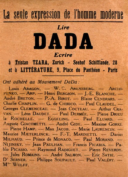Manifeste dadaïste