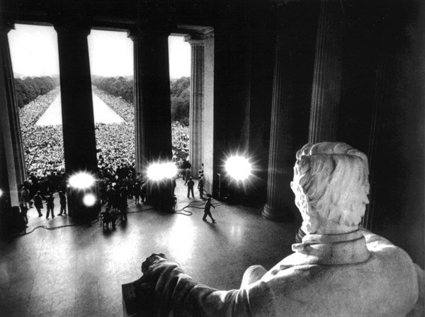 Demonstration for the civil rights