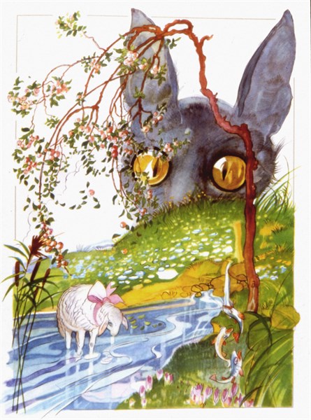 Lorioux, Le Loup et l'Agneau