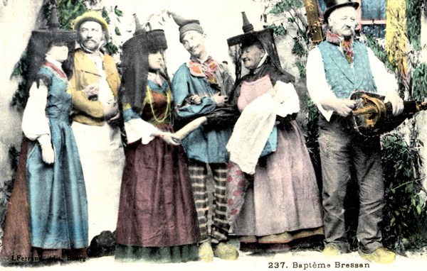 Baptème bressan, vers 1920