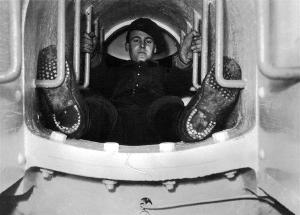 La ligne Maginot. L'escalier d'accès