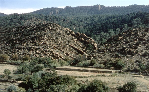 Algeria, the Aures region, gorges of Tighanimine