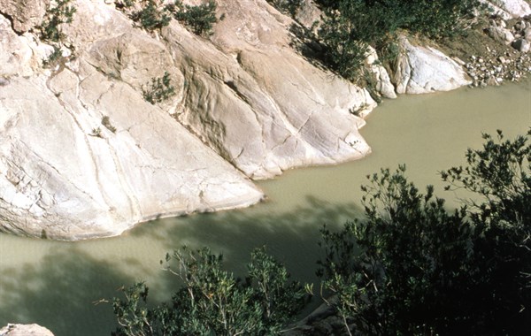 Algeria, the Aures region, gorges of Tighanimine