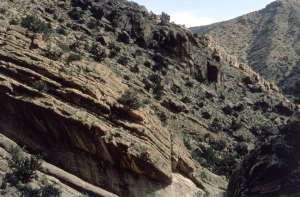 Algeria, the Aures region, gorges of Tighanimine