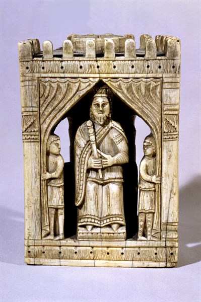 Ivory chess piece, The King