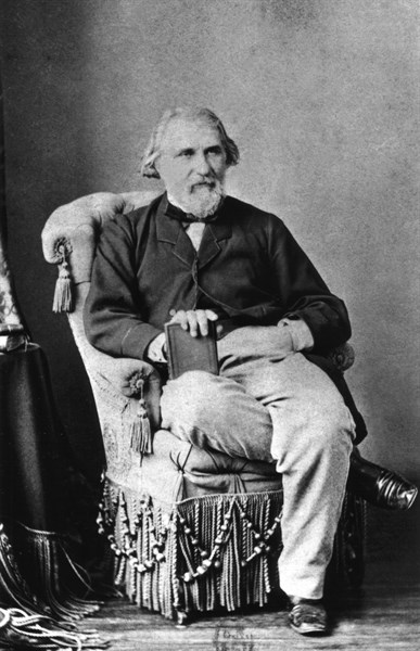 Portrait d'Ivan S. Tourgueniev (1818-1883), écrivain russe