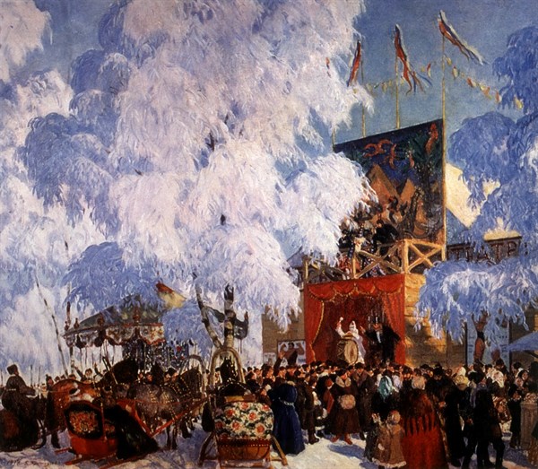 Kustodiev, Fun fair