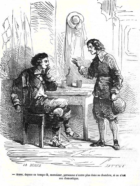 The Three Musketeers, D'Artagnan searching for Porthos