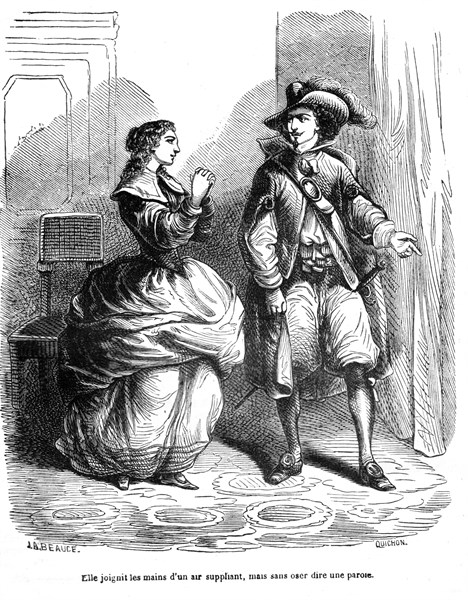 Les trois mousquetaires, D'Artagnan et Ketty