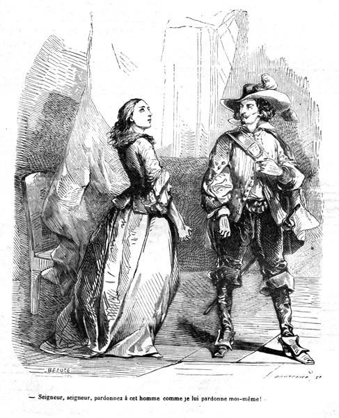 The Three Musketeers, Lord de Winter and Milady